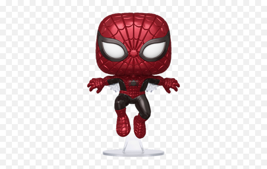 Covetly Funko Pop Marvel Spider - Man First Appearance Pop Funko Metallic Spiderman Png,Spider Gwen Icon