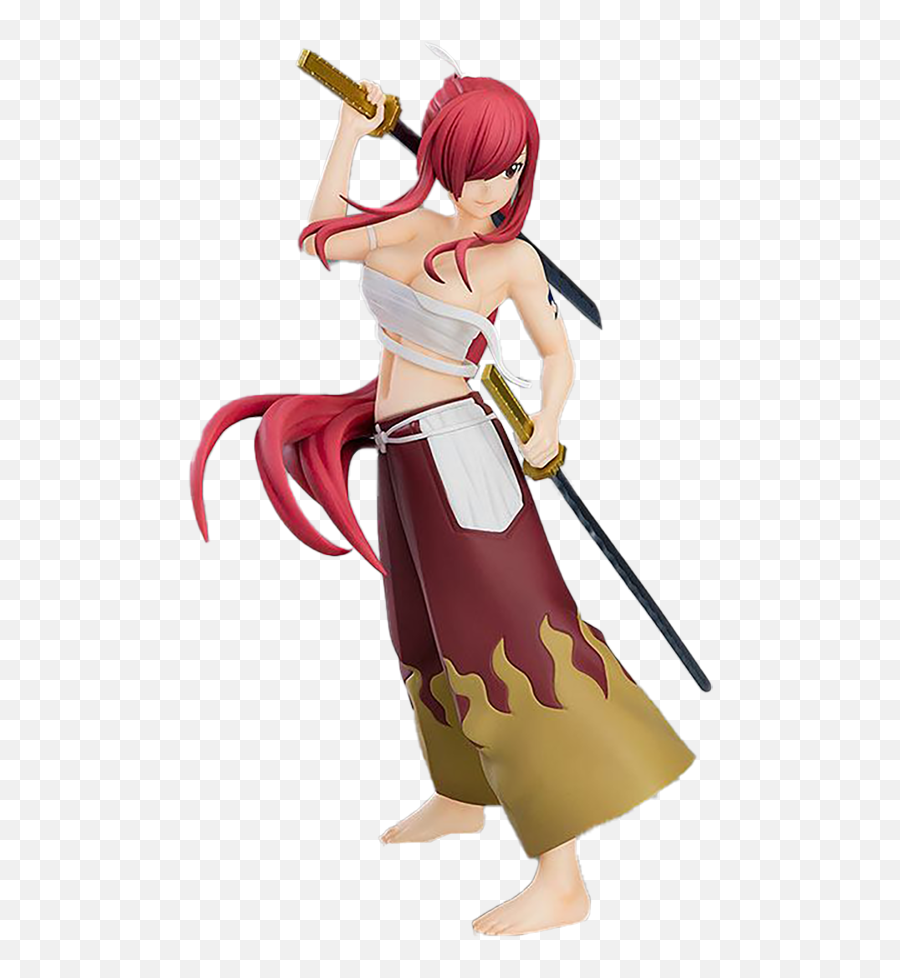 Fairy Tail Pop Up Parade Statue Erza Scarlet With Demon Blade Benizakura - Figurine Erza Scarlet Katana Png,Scarlet Icon Comics