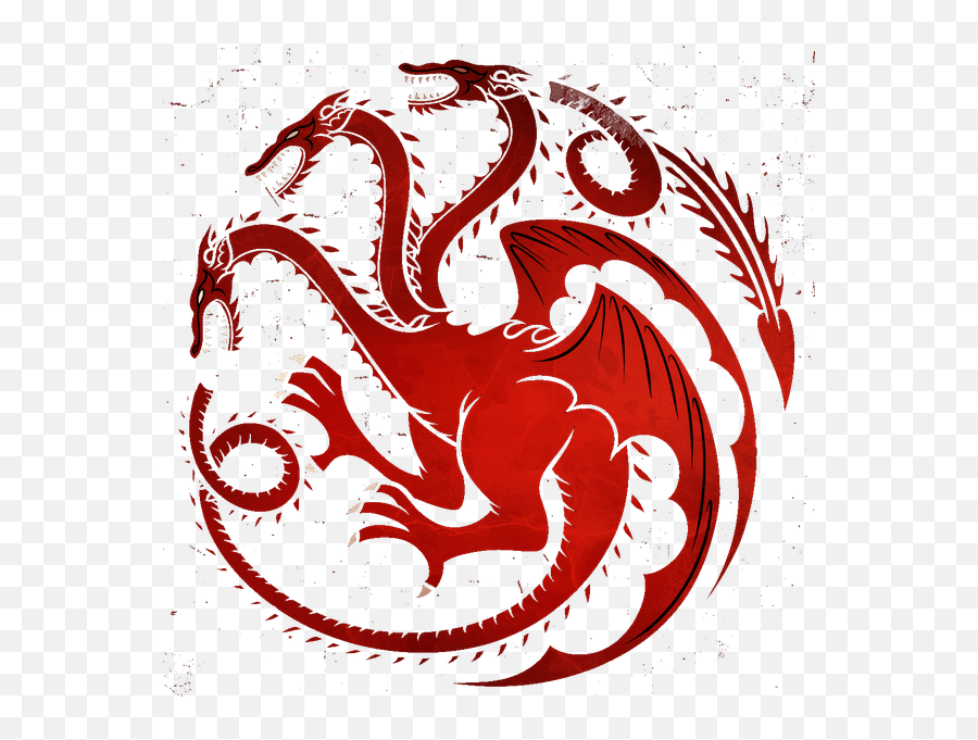 Download House Robert Stark Baratheon Daenerys Eddard - Targaryen Game Of Thrones Logo Png,Daenerys Targaryen Icon