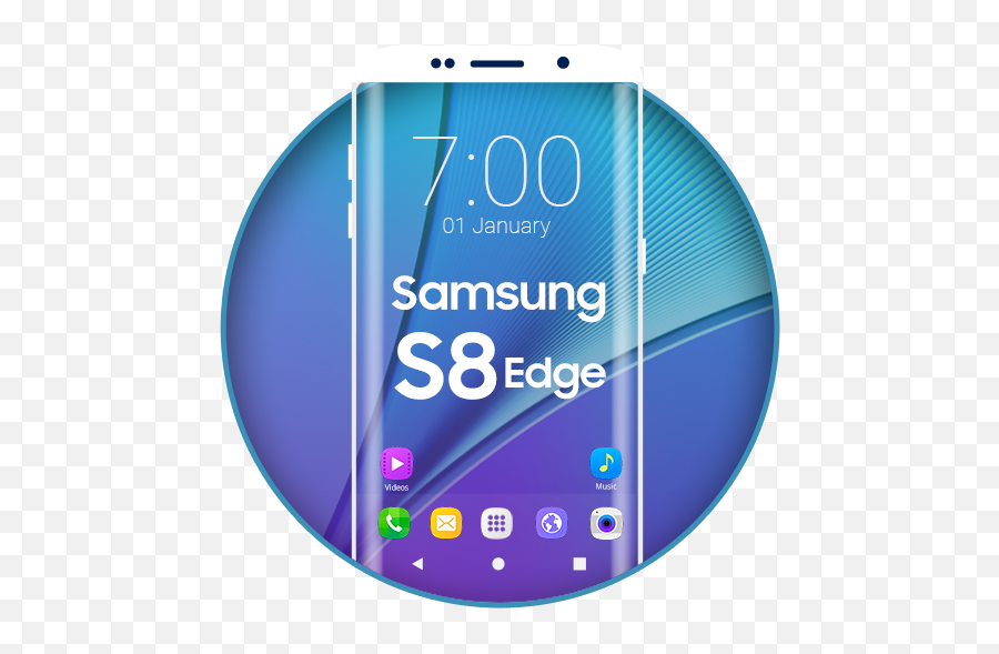 S8 Edge Launcher Theme Apk 11 - Download Apk Latest Version Dot Png,S8 Icon