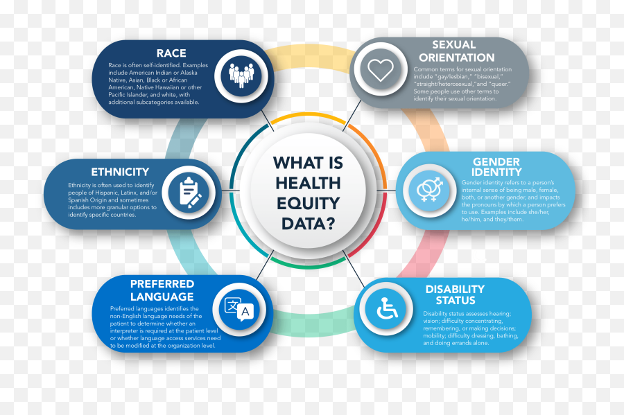 What Is Health Equity And Why Does It Matter Audacious - Infographic Health Equity Simple Png,I Mean She Is A Lesbian Icon