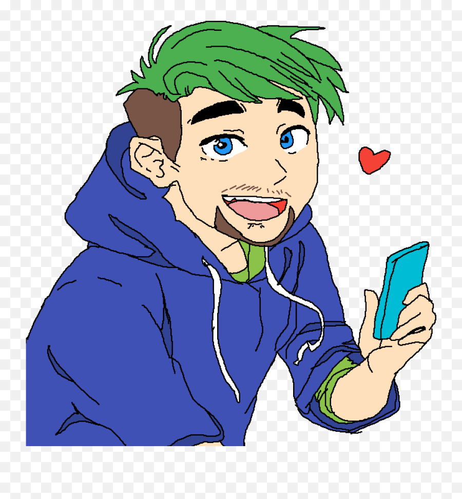 Cartoon Jacksepticeye Drawings - Pixel Art Drawing Png,Jacksepticeye Png