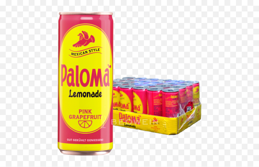 Paloma Lemonade 24x025 L - Paloma Pink Grapefruit Transparent Png,Paloma Png
