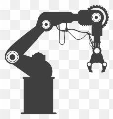 Industry 40 Awakening Vector - Robotic Arm Graphic png