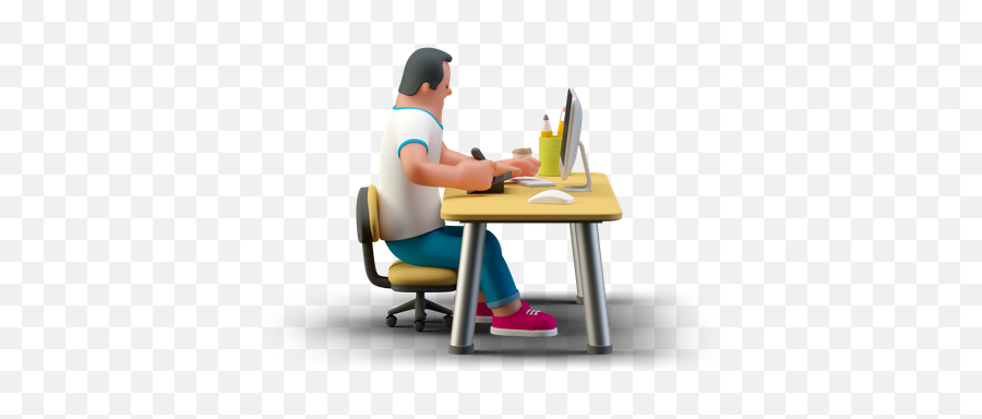 Designer Desk 3d Illustrations Designs Images Vectors Hd Png Icon