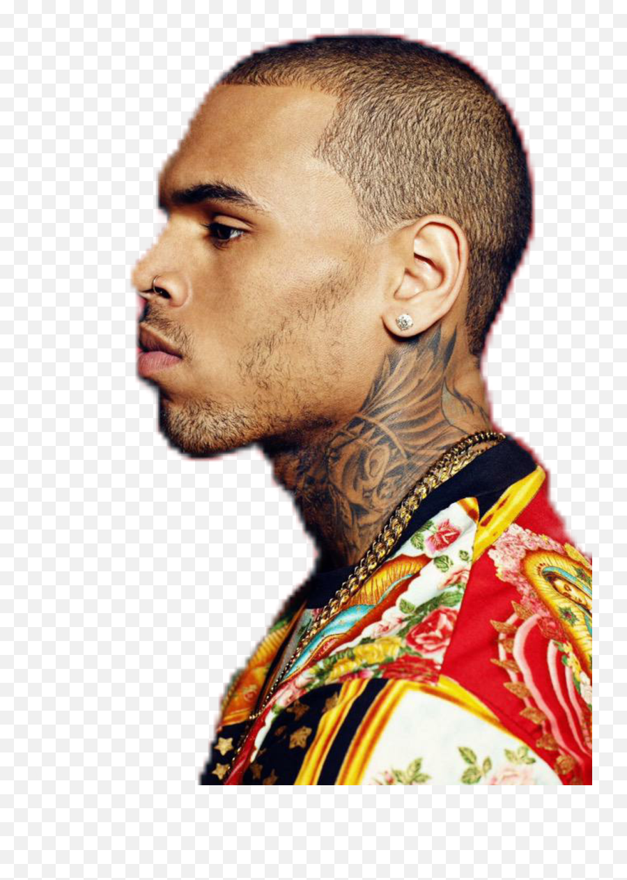 Chris Brown Transparent Png Image - Nose Ring Hoop Men,Chris Brown Png