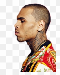 Chris Brown Transparent Png Image - Nose Ring Hoop Men,Chris Brown Png