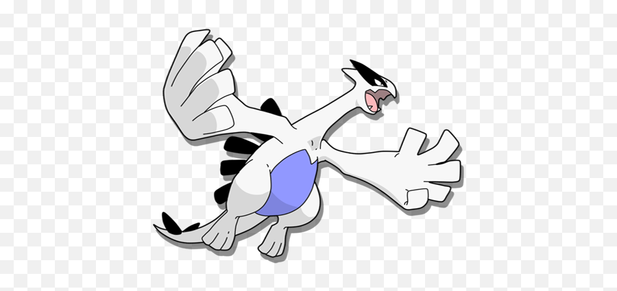 Pokemon Xy Destinos Enfrentados Guardian Del Cielo - Dibujos De Pokemon Lugia Png,Lugia Png