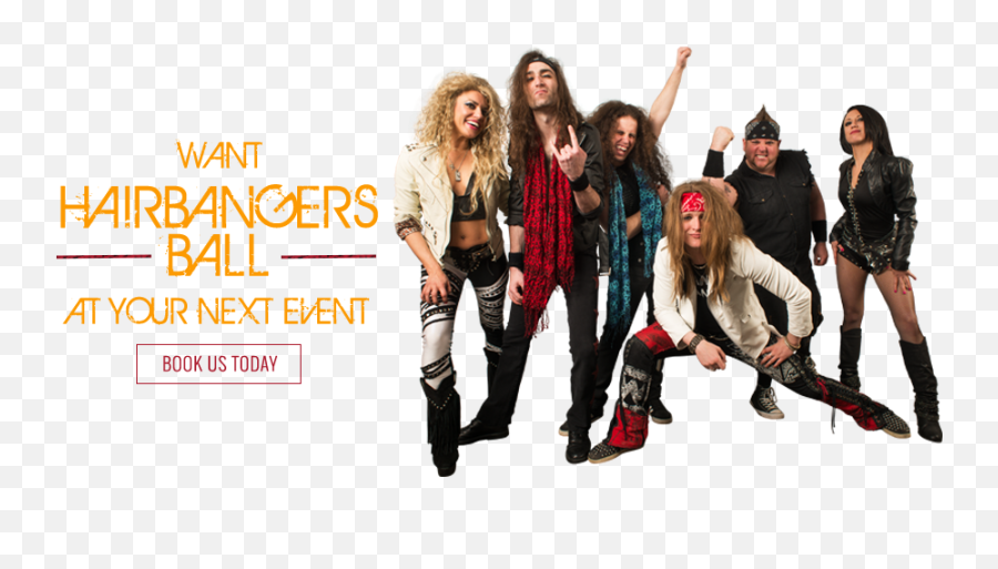 Download Rock Band Png Image - Hairbangers Ball,Band Png