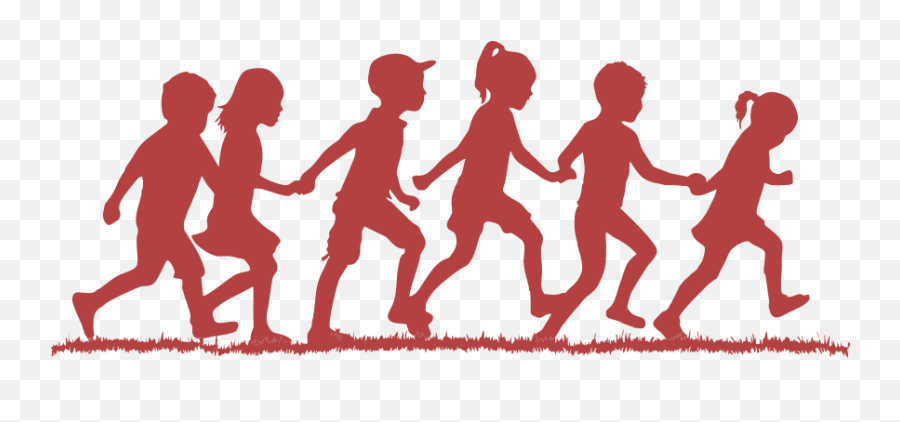 Download Running Children Png - Children Running Silhouette Directives And Guidelines For Inclusive Education,Children Transparent Background