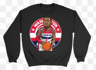 Download Hd John Wall Cartoon - Background Washington Wizards Logo Png,John Wall Png