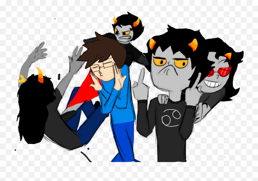 Homestuck Peeps - Randomginger Illustrations Art Street Cartoon Png,Homestuck Png