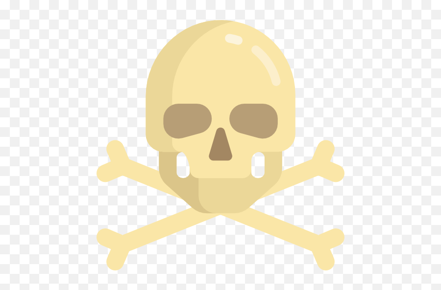 Pirate Skull And Bones Jolly Roger Icon - Skull Png,Jolly Roger Png