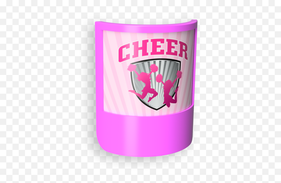 Cheerleader Led Shade Night Light Nl - Sdch U2013 Amertac Pint Glass Png,Cheerleader Png