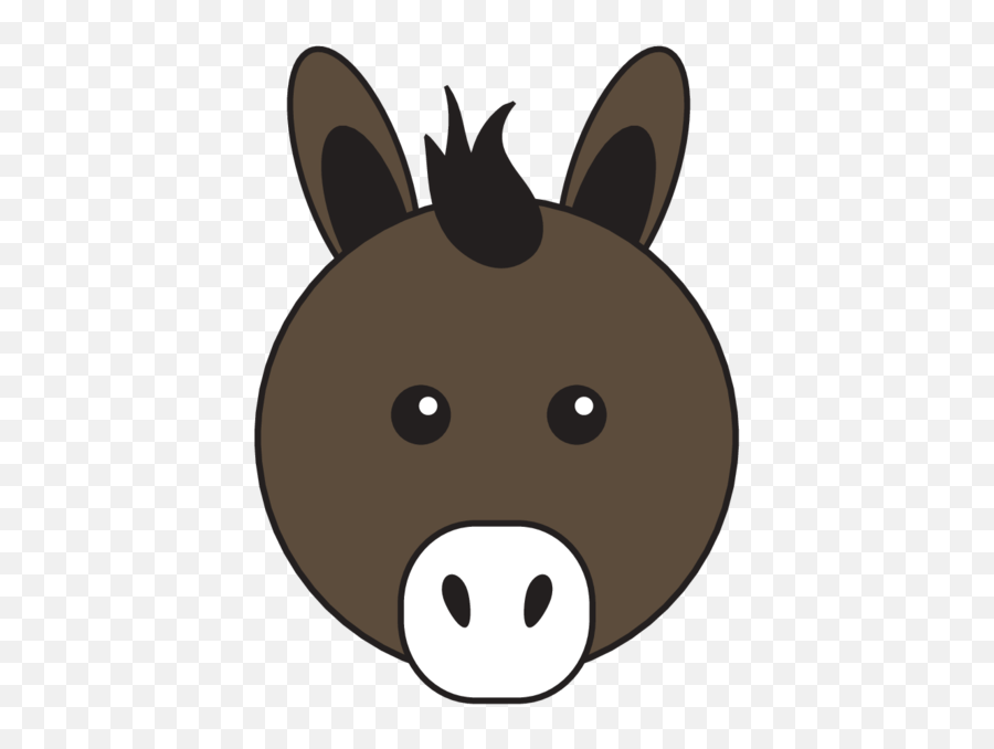 Animaru Donkey - Donkeys Head Clip Art Png,Donkey Png