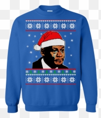 Crying Jordan Christmas Sweater Shirt - png