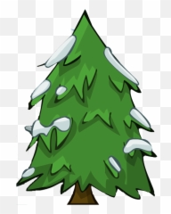 Download Hd Snowy Tree Large - Pine Transparent PNG Image Clip Art