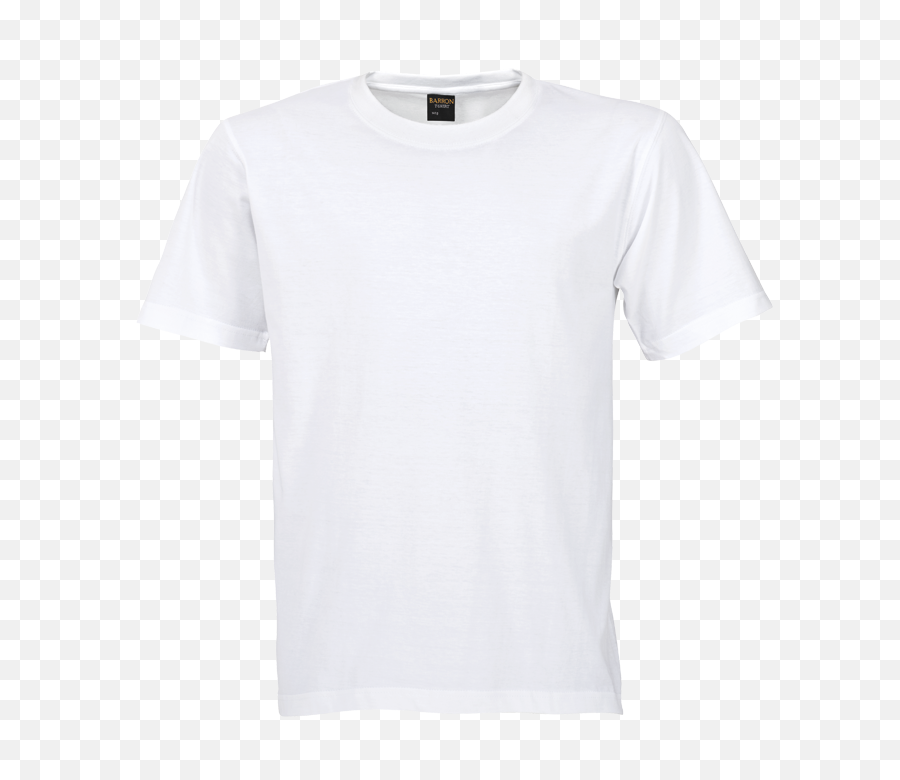 Real White T Shirt Template - Plain White Shirt Mockup Png,Black T Shirt Template Png