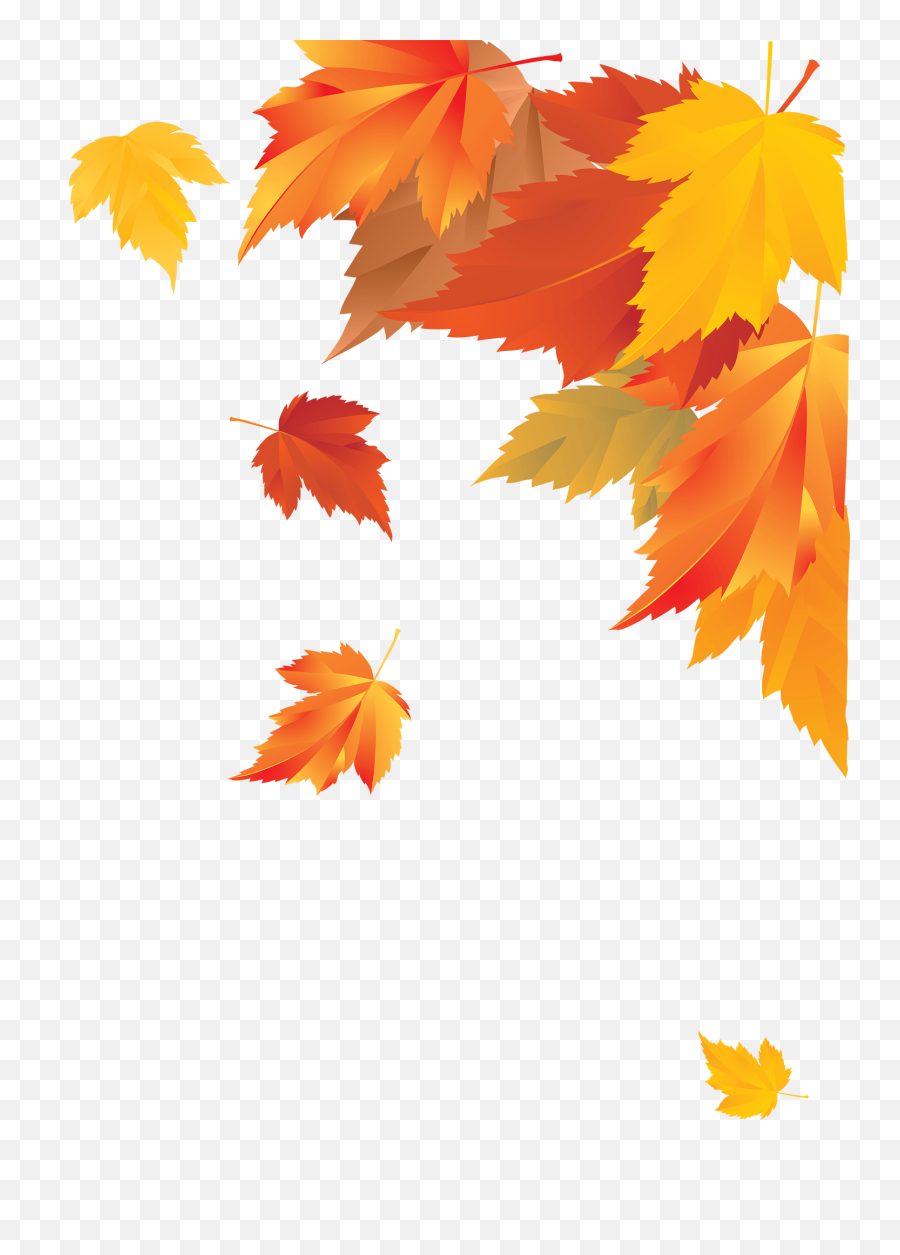 Download Autumn Corner Decoration - Thanksgiving Png Image Border Fall Leaves Transparent,Fall Border Transparent