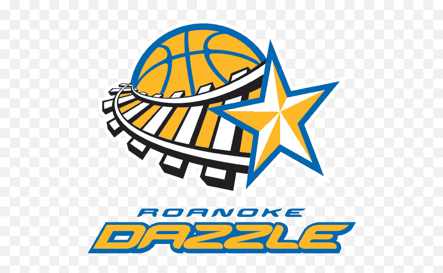 Roanoke Dazzle Primary Logo - Roanoke Dazzle Png,Basketball Logos Nba