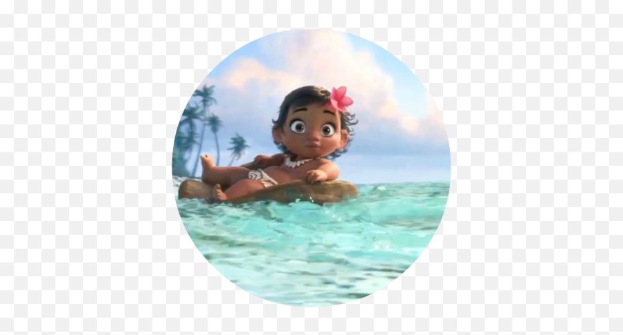 Printable Moana Cucpake Toppers - La Playa Imágenes De Moana Bebe Png,Baby Moana Png