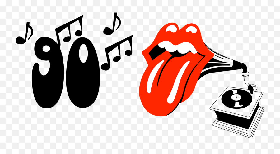 Download Hd Especial Rolling Stones - Rolling Stones Tongue Transparent Brandy Melville Stickers Png,Tongue Png