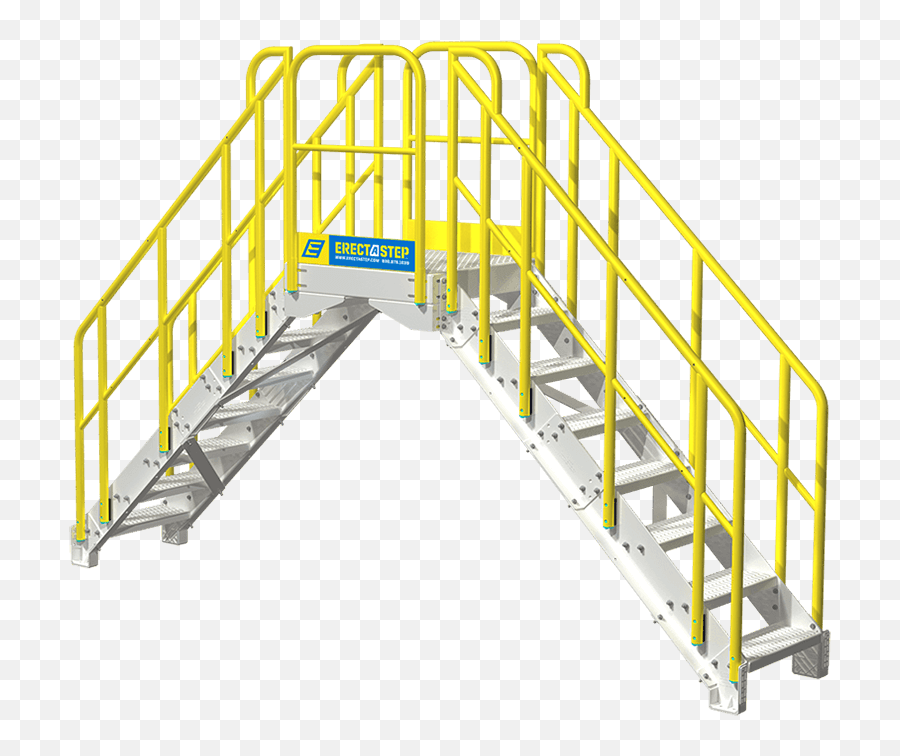 Industrial Stairs - Powder Coated Aluminum Metal Stairs From Stairs Png,Stair Png