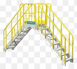 Industrial Stairs - Powder Coated Aluminum Metal Stairs From Stairs Png,Stair Png