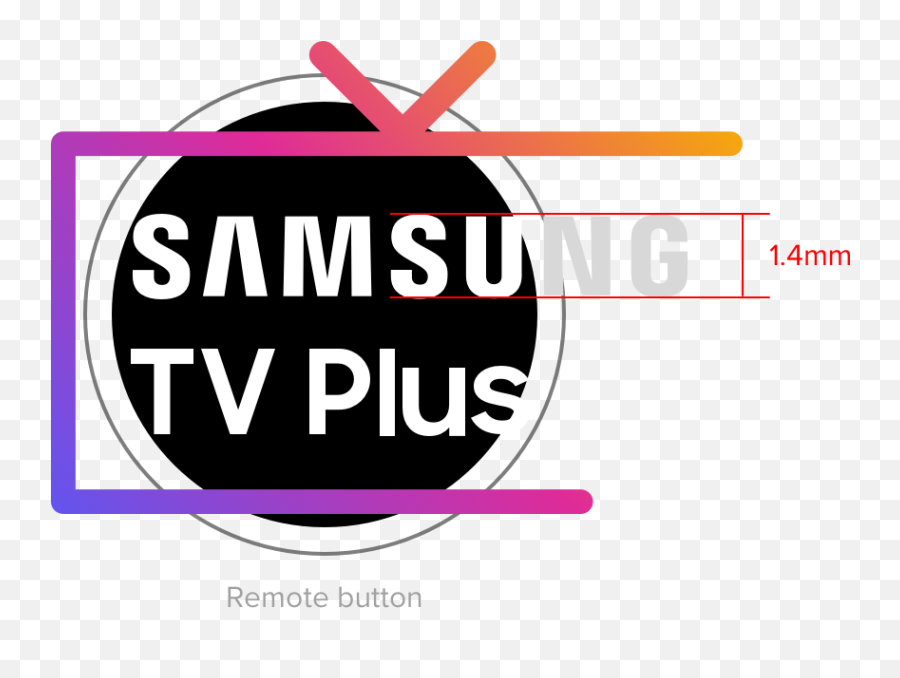 Samsung Tv Plus Logo Design For Remote - Samsung Tv Plus Logo Png,Samsung Logo