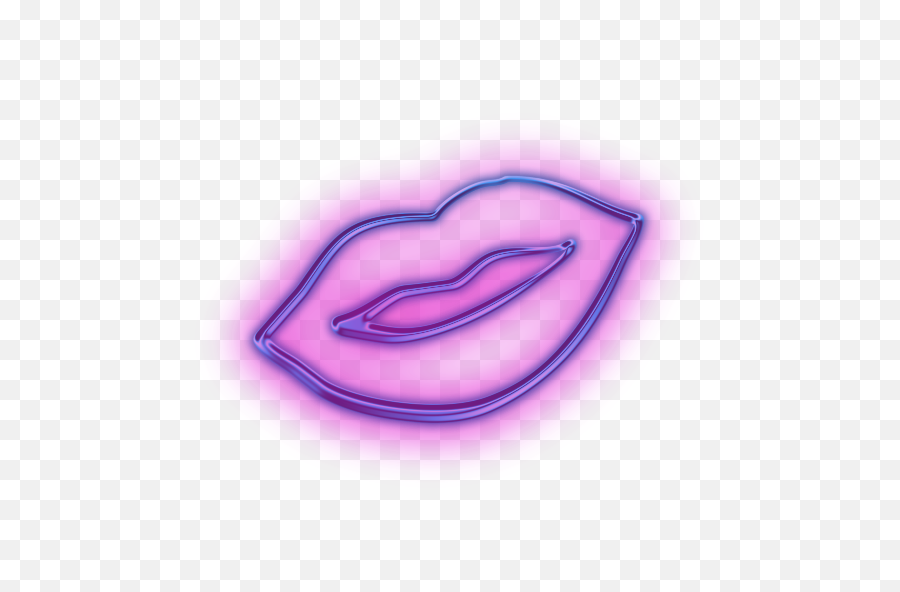 Lipstick Labios Neon Cool Unico Stiker Freetoedit - Transparent Neon Icon Png,Labios Png
