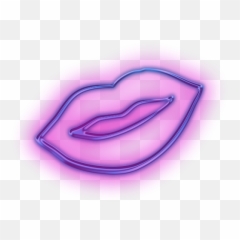 Lipstick Labios Neon Cool Unico Stiker Freetoedit - Transparent Neon Icon Png,Labios Png