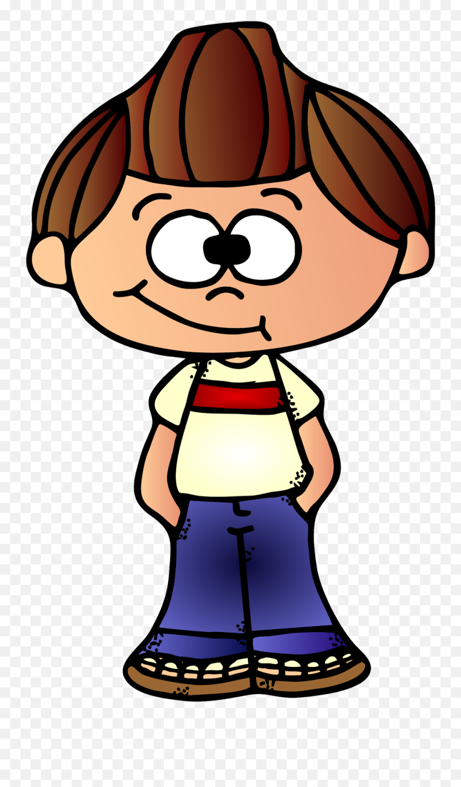 Cute Boy Clipart Freebie Png Transparent