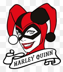 Download Harley Quinn Logotype By - Harley Quinn Clipart Png,Harley Quinn Logo Png