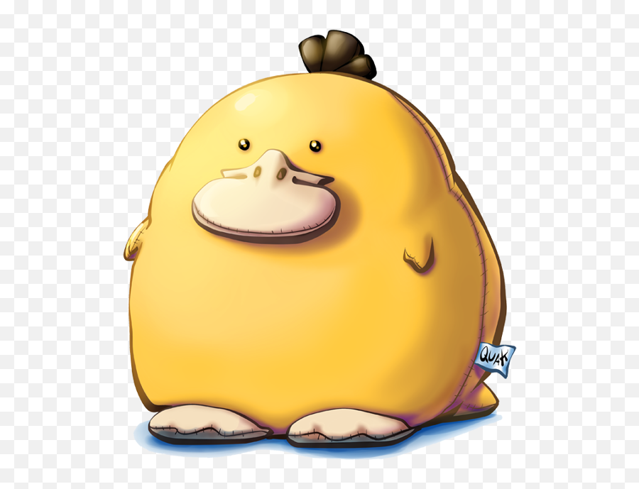 Psyduck Transparent Png Image - Fat Pokemon Psyduck,Psyduck Png