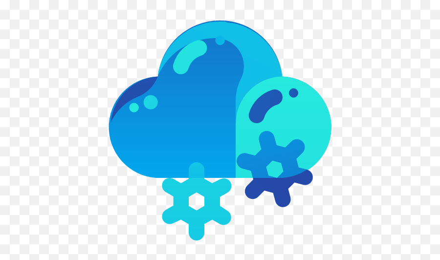 Snow Snowing Weather Forecast Icon Png