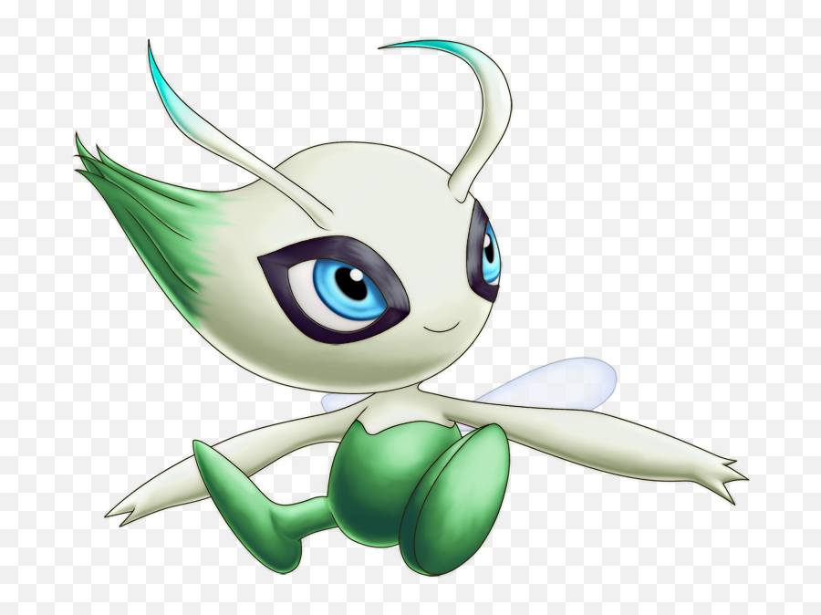 Pokemon Celebi Is A Fictional Character - Celebi Png,Celebi Png