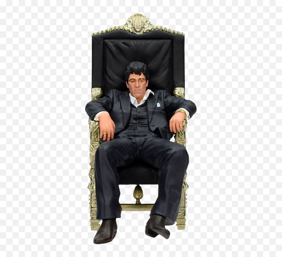 Scarface Png Images In Collection - Scarface Tony Montana In Chair,Scarface Png