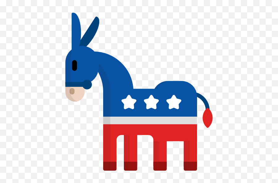 Democratic - No Background Democartic Donkey Png,Democrat Symbol Png