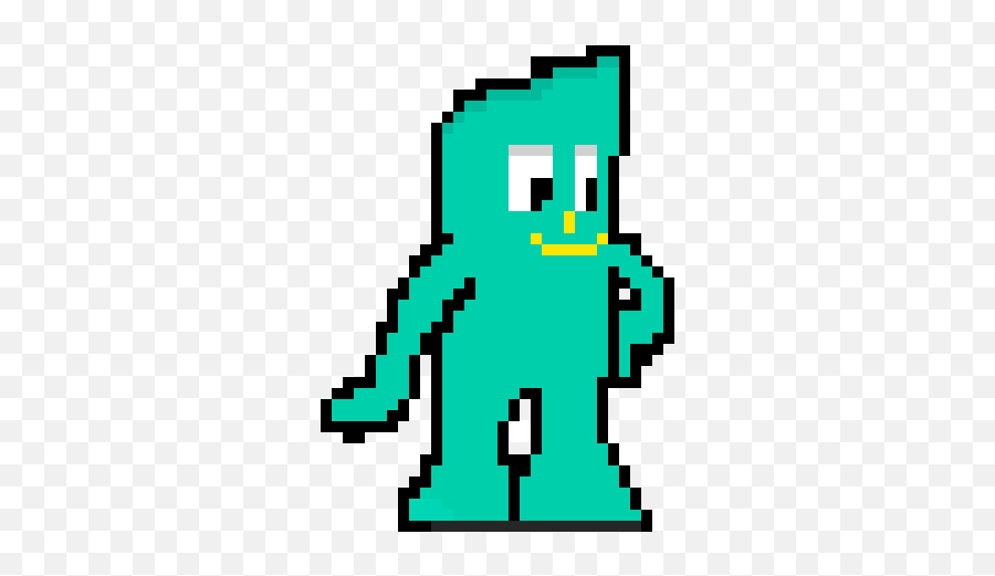 Gumby Sonic 2 Style - Fictional Character Png,Gumby Png