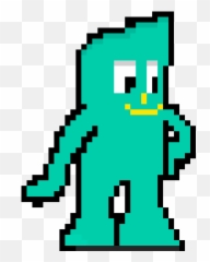 Gumby Sonic 2 Style - Fictional Character Png,Gumby Png