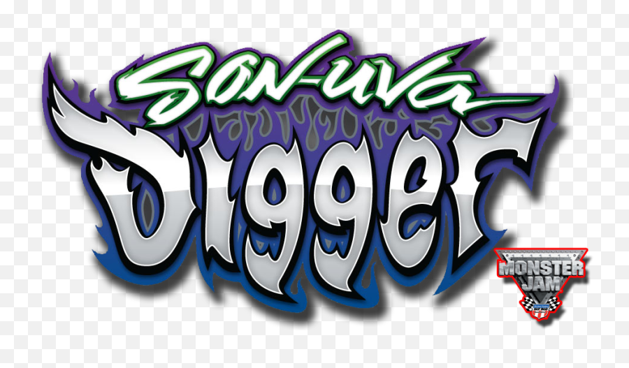Son Uva Digger Monster Truck Logo - Grave Digger Monster Truck Logo Png,Monster Jam Logo Png