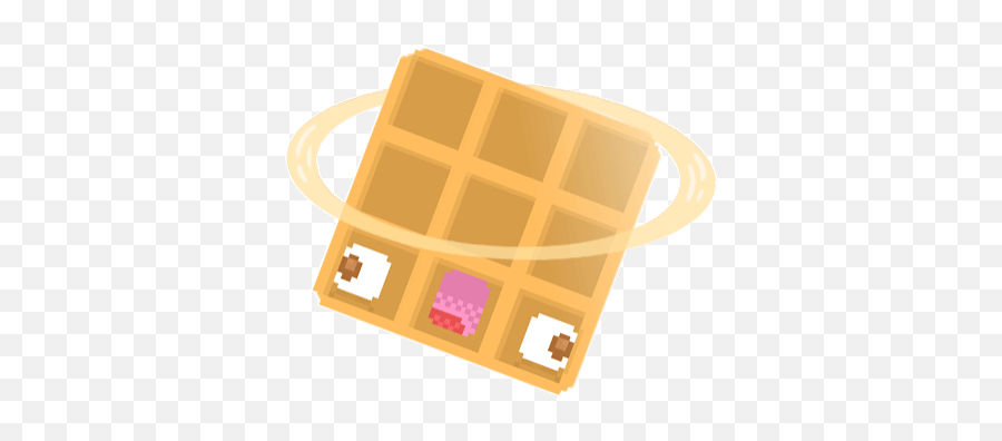 Top Waffle Vs Pancake Stickers For Android U0026 Ios Gfycat - Chocolate Bar Png,Waffle Transparent