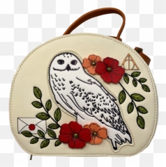 Harry Potter By Loungefly - Hedwig The Owl Floral Crossbody Harry Potter Hedwig Owl Loungefly Png,Hedwig Png