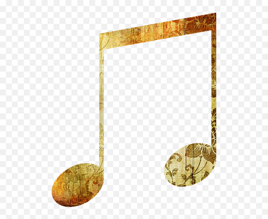 Download Notas Musicales Doradas Png - Picture Frame Full Notas Musicales Doradas Png,Notas Musicales Png
