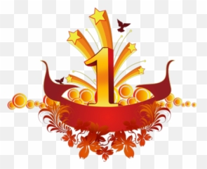 Images Number 1 Birthday Png - 1 Number Images Png,Number One Png