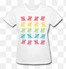 100th Day Of School Tally Marks Teacher - Shirts Womens Jeremiah Johnson png