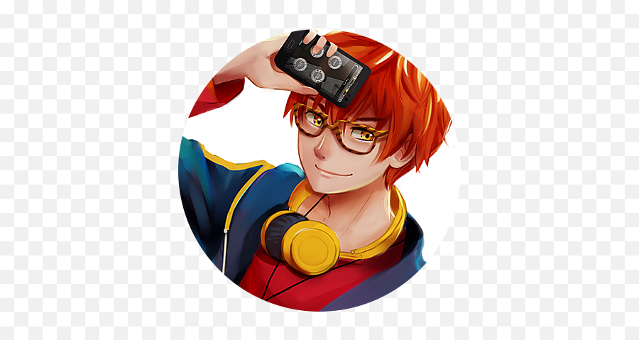 Icons Desu Close - Mystic Messenger Seven Icons Png,Mystic Messenger Transparent