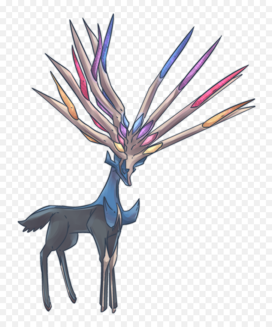 Pokemon Xerneas Sticker By Franzi - Fictional Character Png,Xerneas Png