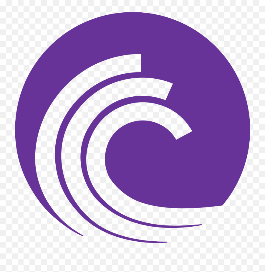Waves White With Purple Circle Logo - Logo With Purple Wave Png,Wave Logo
