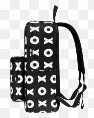 Xoxo Black Classic Backpack - Cj So Cool Book Bags Full Romantic Baboy Png,Xoxo Png